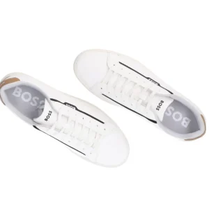 Boss Uomo Sneakers-Rhys tenn pusdht Bianco nero