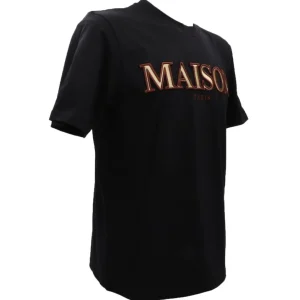 Maison 9 Paris Uomo T-Shirt-RIC MAISON Nero