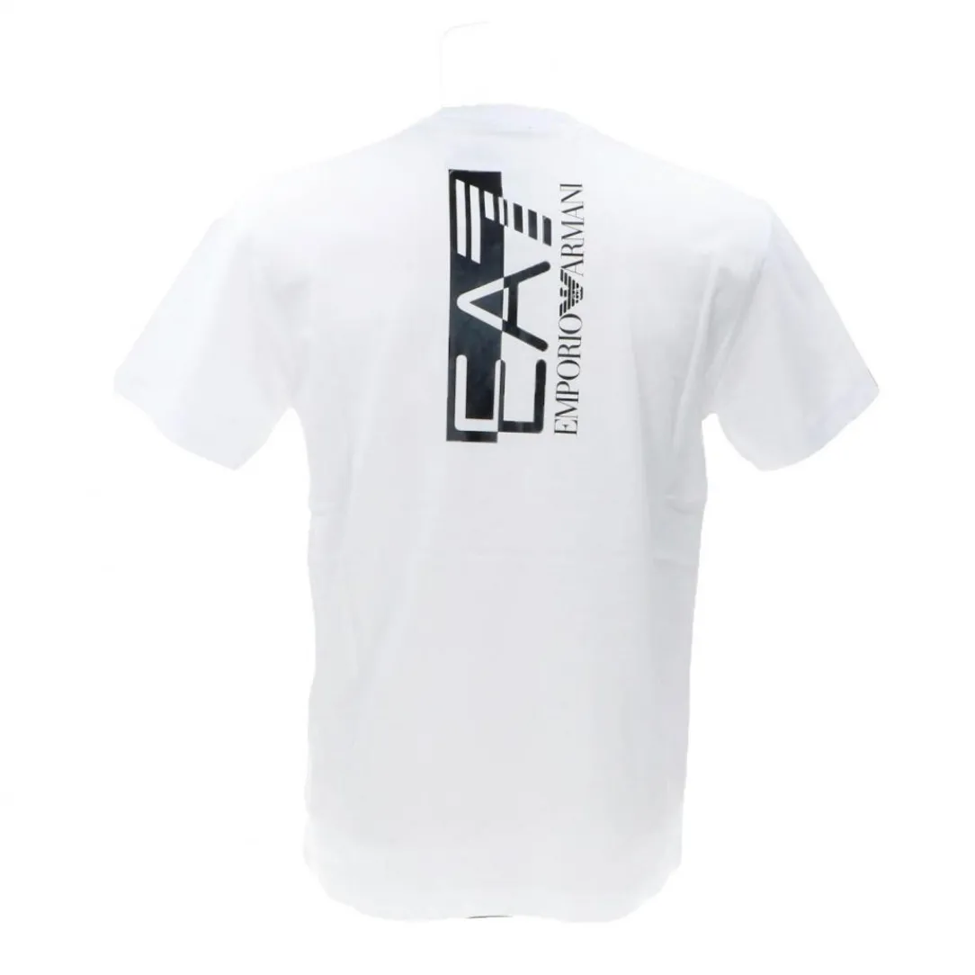rpt_pjnvz_ea_bianco_2.webp Emporio Armani Uomo T-Shirt-6RPT01 PJNVZ EA7 Bianco