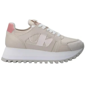 Calvin Klein Donna Sneakers-Runner low laceup Beige