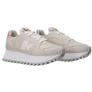 Calvin Klein Donna Sneakers-Runner low laceup Beige