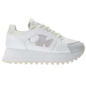 Calvin Klein Donna Sneakers-Runner low laceup Bianco