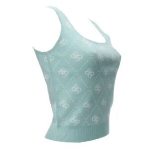 Guess Donna Canotte-SARAH 4G BRALETTE Verde Acqua