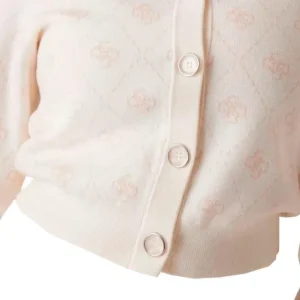Guess Donna Cardigan-SARAH 4G CARDI Bianco