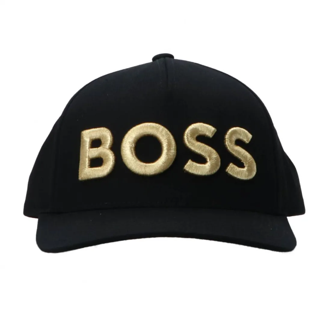 sevile_cap_nero_dorato_0.webp Boss Uomo Cappellini-SEVILE CAP Nero Dorato