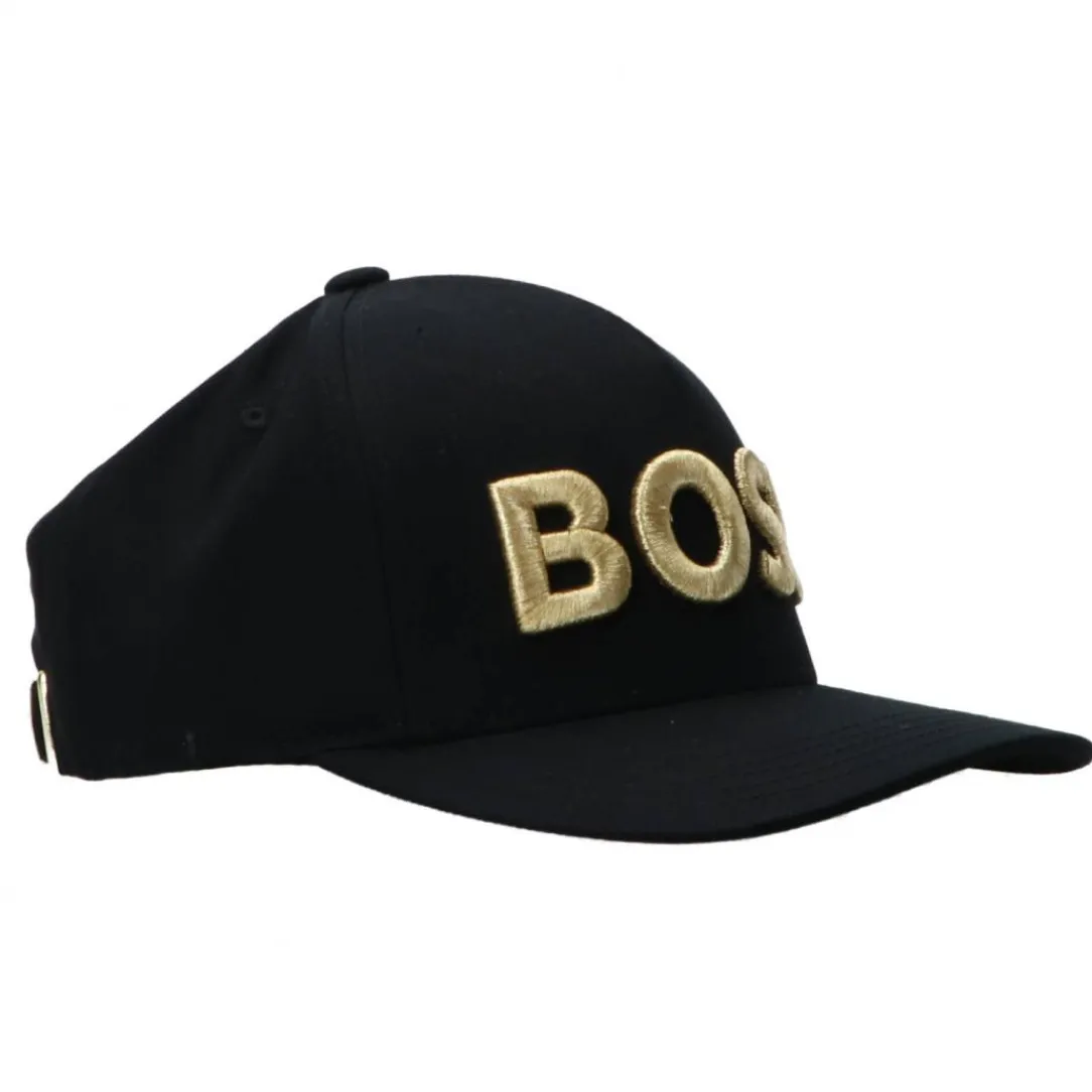 sevile_cap_nero_dorato_1.webp Boss Uomo Cappellini-SEVILE CAP Nero Dorato