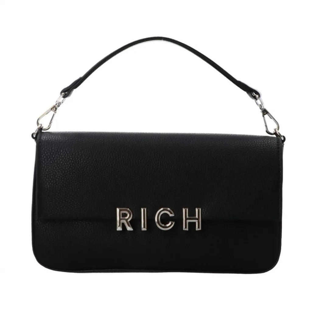 shoulder_bag_blaske_argen_0.webp Richmond Donna Borse A Spalla-SHOULDER BAG BLASKE Argento Nero