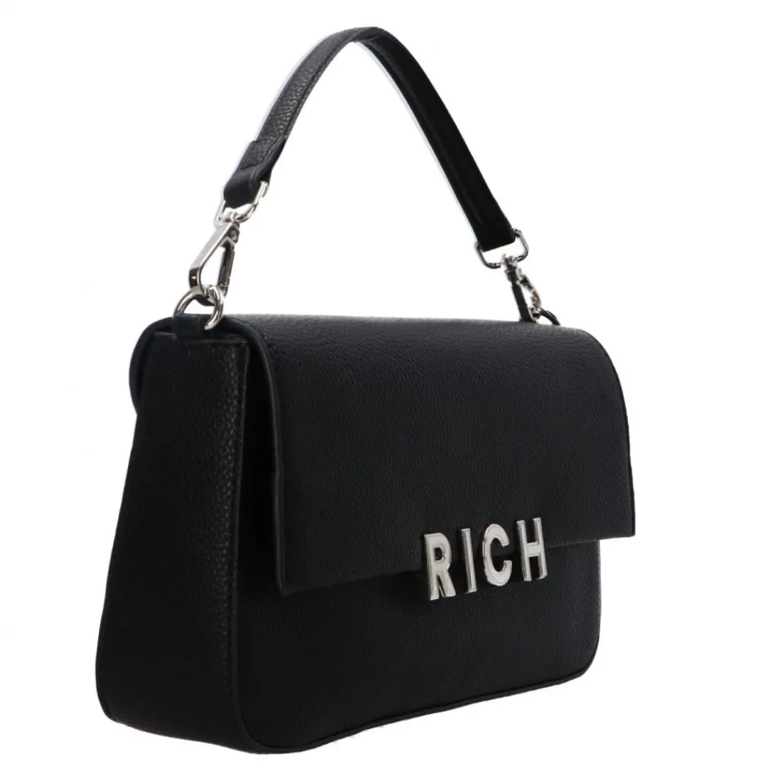 shoulder_bag_blaske_argen_1.webp Richmond Donna Borse A Spalla-SHOULDER BAG BLASKE Argento Nero