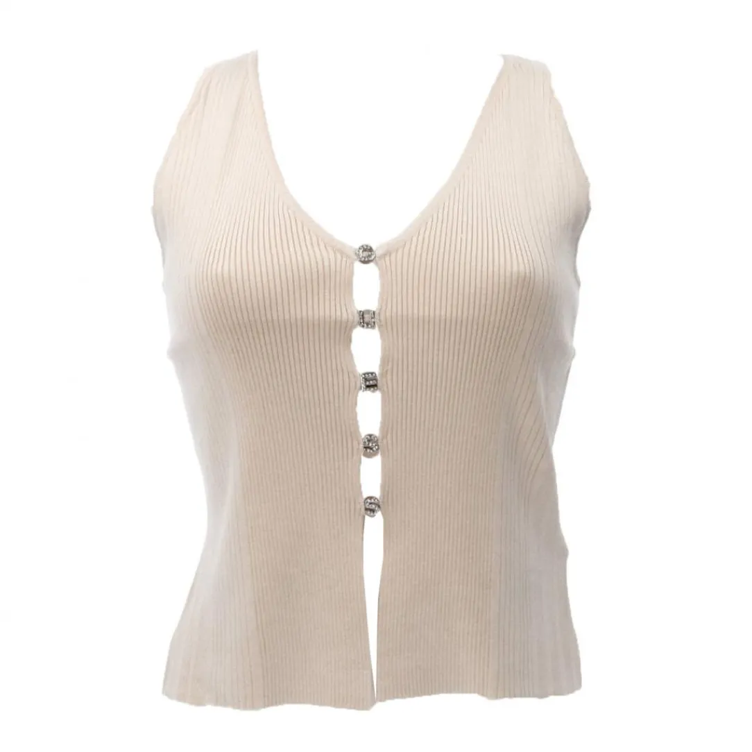 sl_alphabet_charm_meghien_0-1.webp Guess Donna Top-SL ALPHABET CHARM MEGHIEN SWTR Beige