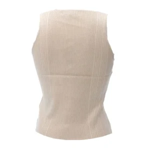 Guess Donna Top-SL ALPHABET CHARM MEGHIEN SWTR Beige