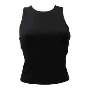Guess Donna Canotte-SL MORA CUT OUT BACK TOP Nero