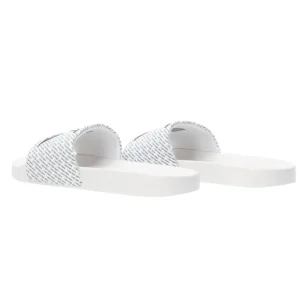 Calvin Klein Uomo Scarpe Mare-SLIDE AOP Bianco