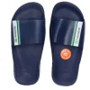 Havaianas Donna Scarpe Mare | Scarpe Mare-SLIDE CLASSIC BRASIL METALLIC Blu