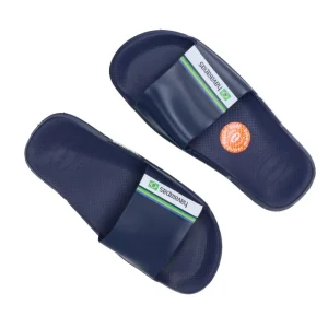 Havaianas Donna Scarpe Mare | Scarpe Mare-SLIDE CLASSIC BRASIL METALLIC Blu
