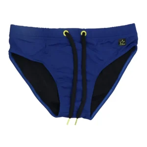 4giveness Abbigliamento Costume-SLIP MARE COLORS Blu