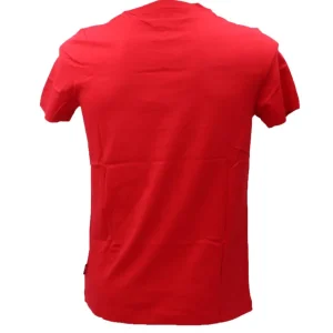 Tommy Hilfiger Uomo T-Shirt-SMALL HILFIGER SLIM TEE 34387 Rosso