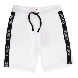 Hugo Abbigliamento Bermuda-SPORTY LOGO SHORTS Bianco