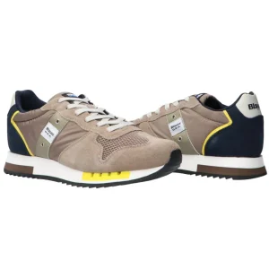 Blauer USA Uomo Sneakers-S2QUEENS01 Beige