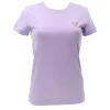 Guess Donna T-Shirt-SS CN MINI TRIANGLE TEE Lilla