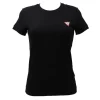 Guess Donna T-Shirt-SS CN MINI TRIANGLE TEE Nero