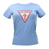 Guess Donna T-Shirt-SS CN ORIGINAL TEE Azzurro