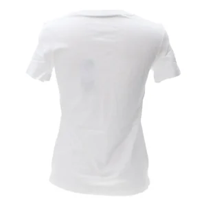 Guess Donna T-Shirt-SS CN ORIGINAL TEE Bianco