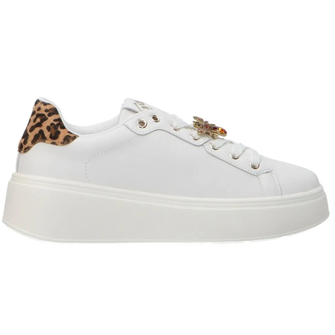 stringata_jewels_gb__gb___0.webp Gold&Gold Donna Sneakers-Stringata jewels GB 879 GB 867 Bianco Leopard