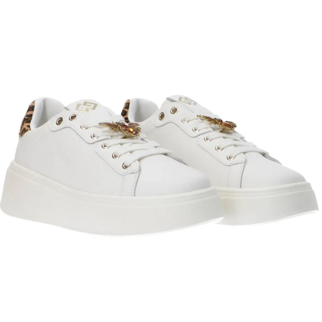 stringata_jewels_gb__gb___1.webp Gold&Gold Donna Sneakers-Stringata jewels GB 879 GB 867 Bianco Leopard