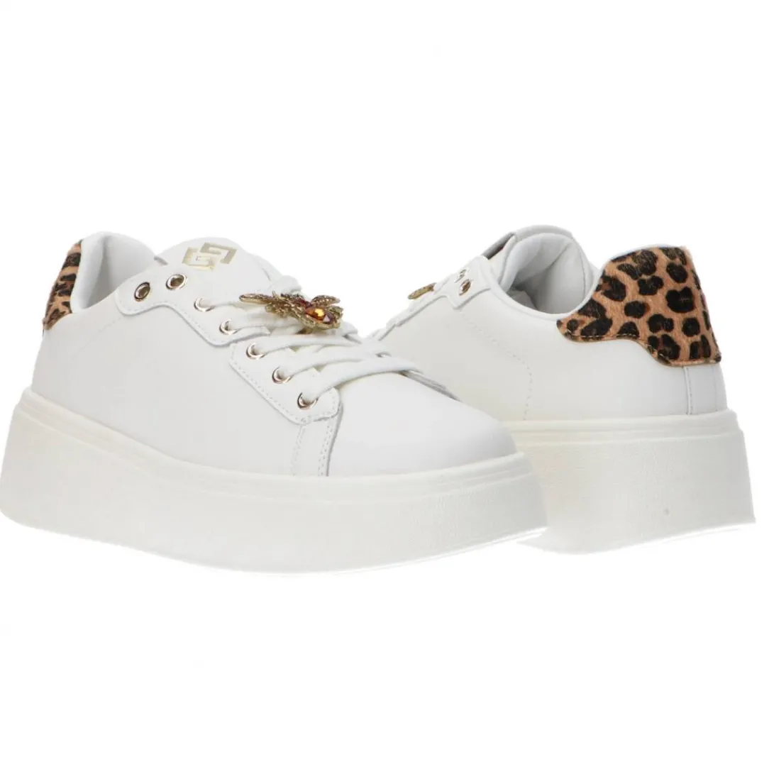 stringata_jewels_gb__gb___2.webp Gold&Gold Donna Sneakers-Stringata jewels GB 879 GB 867 Bianco Leopard