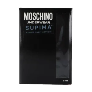 Moschino Uomo T-Shirt-SUPIMA BI-PACK T-SHIRT Nero