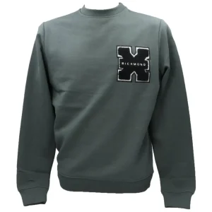 Richmond Uomo Felpe-SWEATSHIRT PALMIS Verde