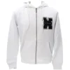 Richmond Uomo Felpe-SWEATSHIRT ZIP TRISON Bianco