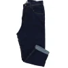 Over D Abbigliamento Jeans-5 TASCHE BAGGY Denim Scuro