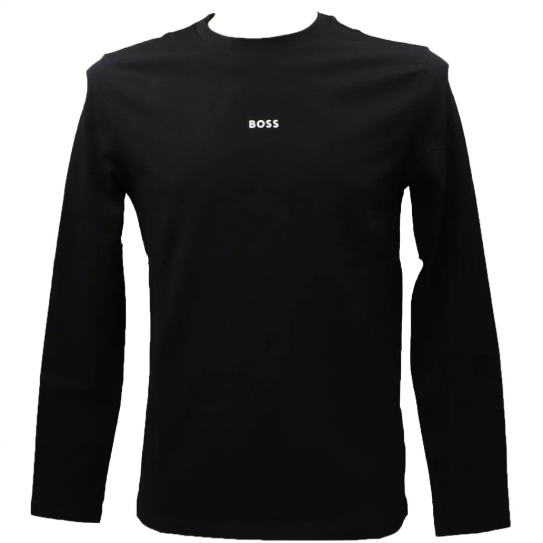 tchark_nero_0.webp Boss Uomo T-Shirt-TCHARK Nero