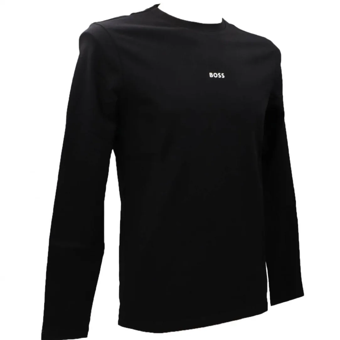 tchark_nero_1.webp Boss Uomo T-Shirt-TCHARK Nero