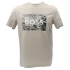Boss Uomo T-Shirt-TE_BUILDING Beige