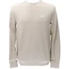 Guess Uomo Felpe-TECH STRETCH SWEATSHIRT Beige