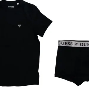 Guess Abbigliamento Intimo-TEE+BOXER PACK Nero