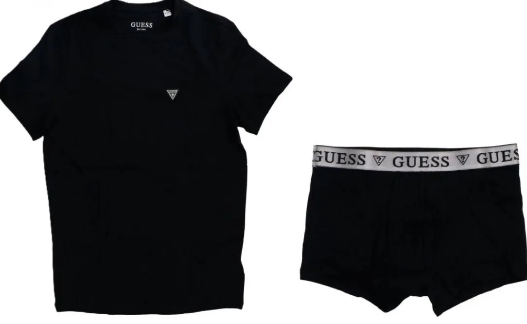 teeboxer_pack_nero_1.webp Guess Abbigliamento Intimo-TEE+BOXER PACK Nero