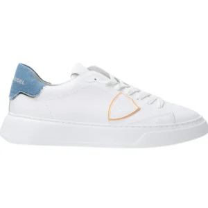 Philippe Model Uomo Sneakers-TEMPLE LOW 24 Denim