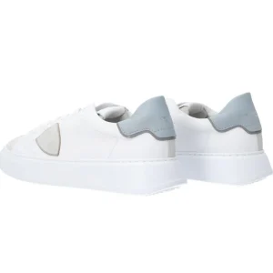 Philippe Model Uomo Sneakers-TEMPLE LOW 24 Grigio chiaro