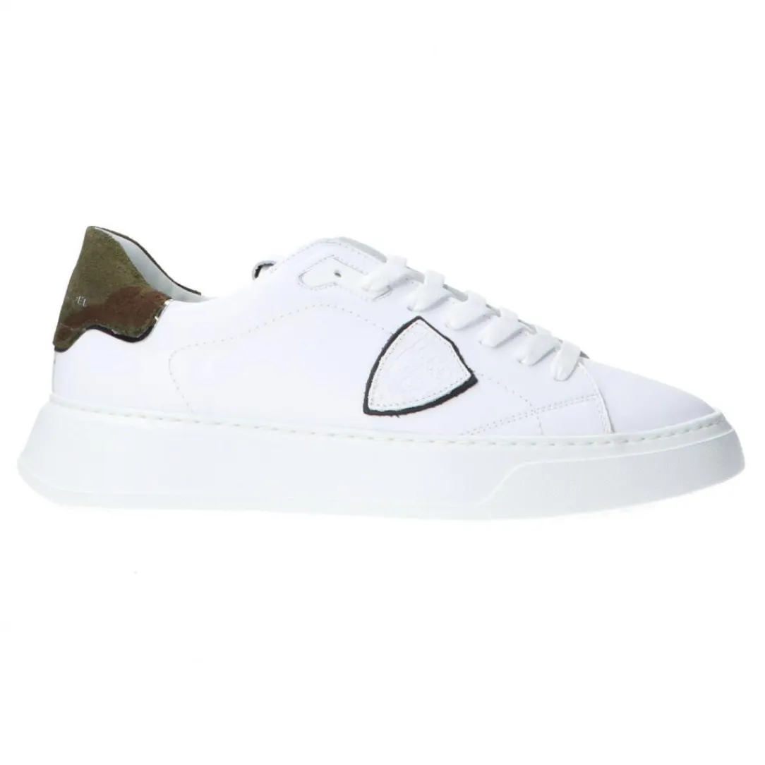 temple_low__militare_0.webp Philippe Model Uomo Sneakers-TEMPLE LOW 24 Militare