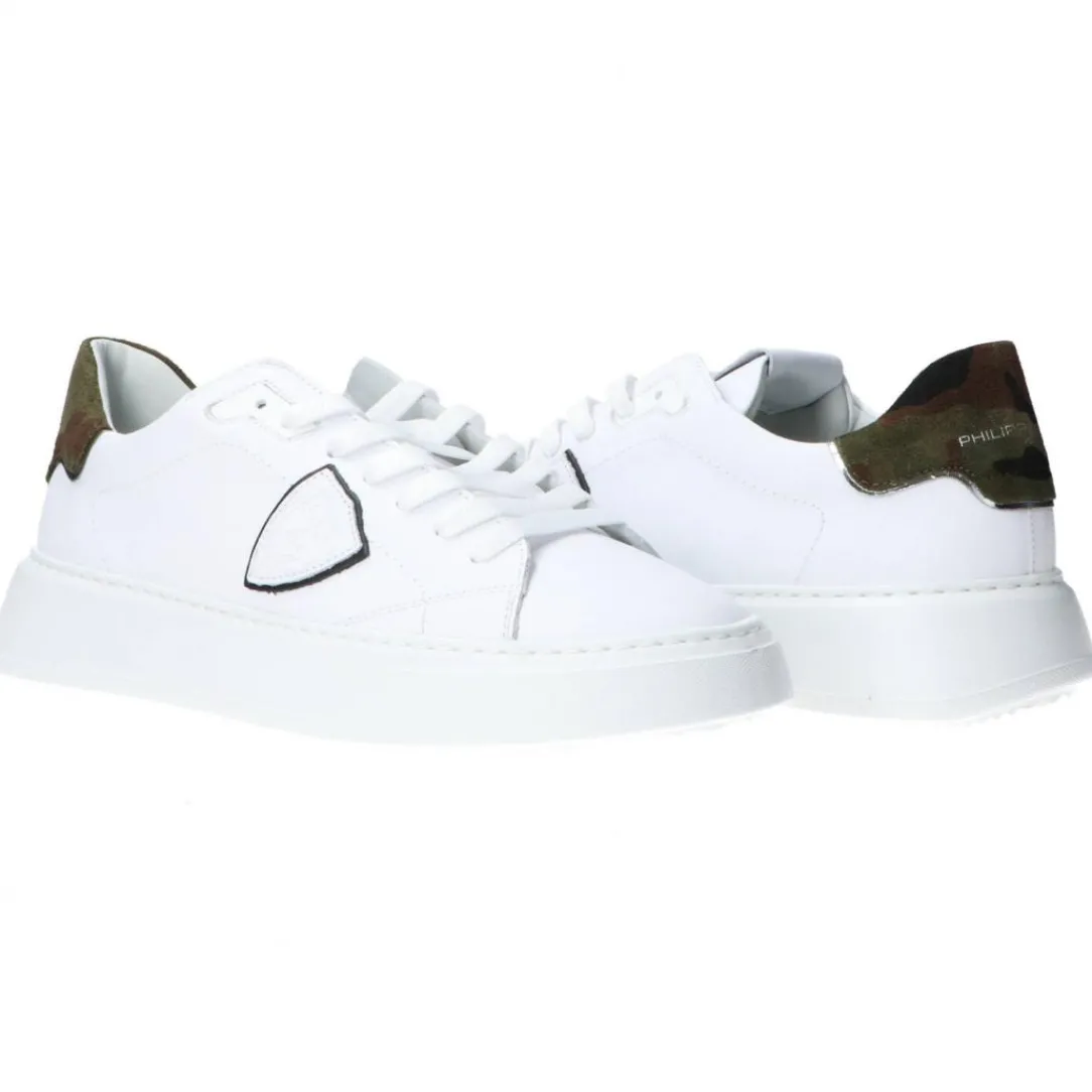 temple_low__militare_2.webp Philippe Model Uomo Sneakers-TEMPLE LOW 24 Militare