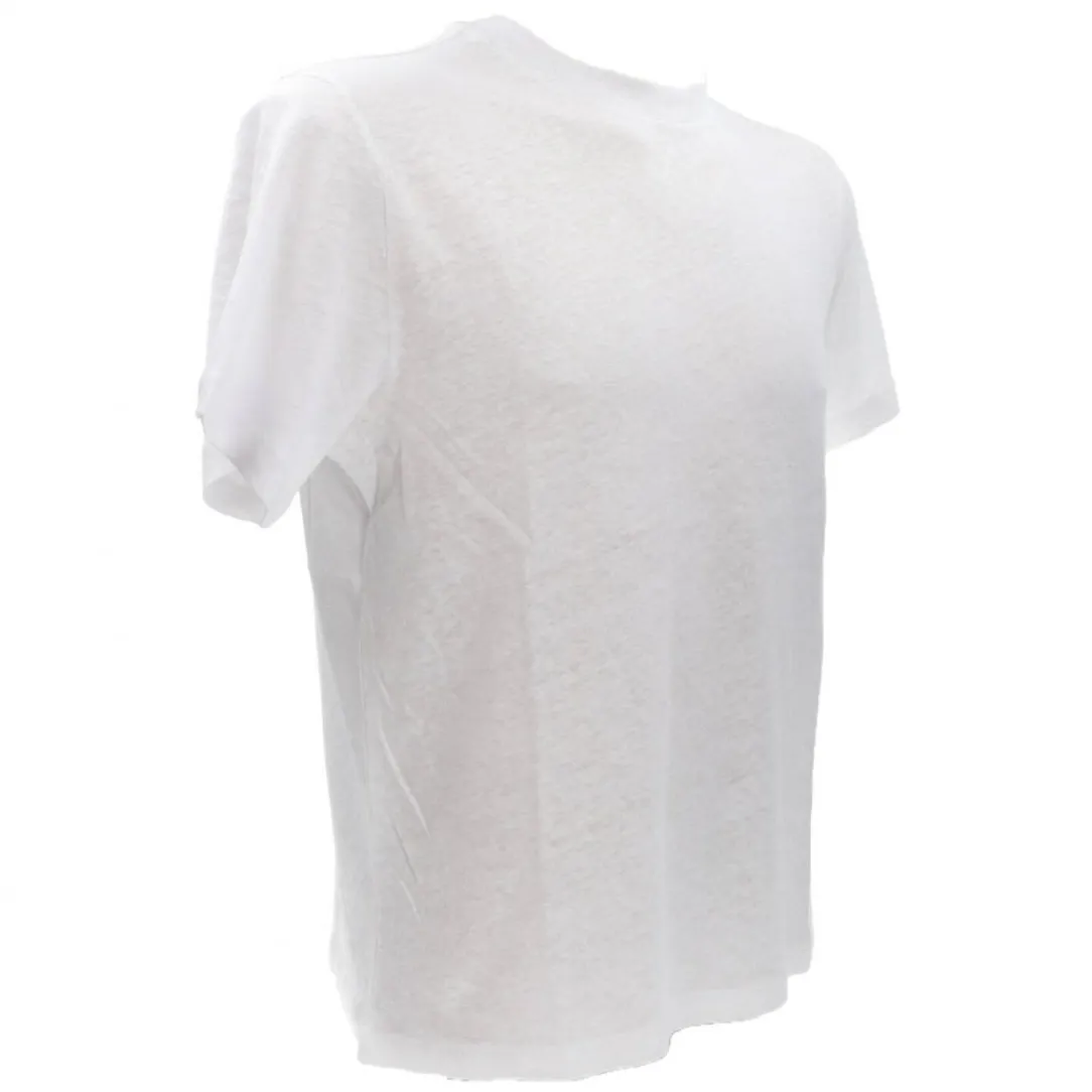 tess_girocollo_lino_bianc_1.webp Sseinse Uomo T-Shirt-TE2727SS girocollo Lino Bianco