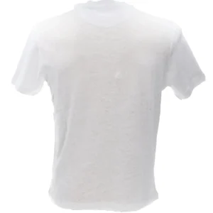 Sseinse Uomo T-Shirt-TE2727SS girocollo Lino Bianco