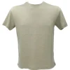 Sseinse Uomo T-Shirt-TE2727SS girocollo Lino Verde Chiaro