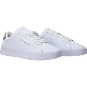 Tommy Hilfiger Uomo Sneakers-TH COURT LTH DETAIL Beige