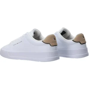 Tommy Hilfiger Uomo Sneakers-TH COURT LTH DETAIL Beige