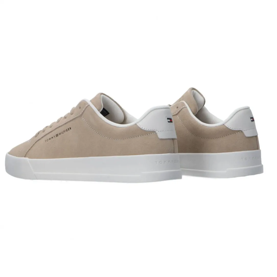 th_court_lth_detail_beige_3.webp Tommy Hilfiger Uomo Sneakers-TH COURT LTH DETAIL Beige suede