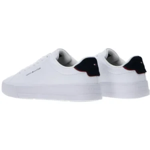 Tommy Hilfiger Uomo Sneakers-TH COURT LTH DETAIL Bianche